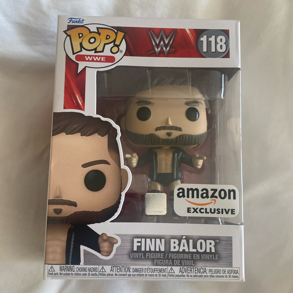 New Funko PoP! WWE FINN BÁLOR #118 Vinyl Figure